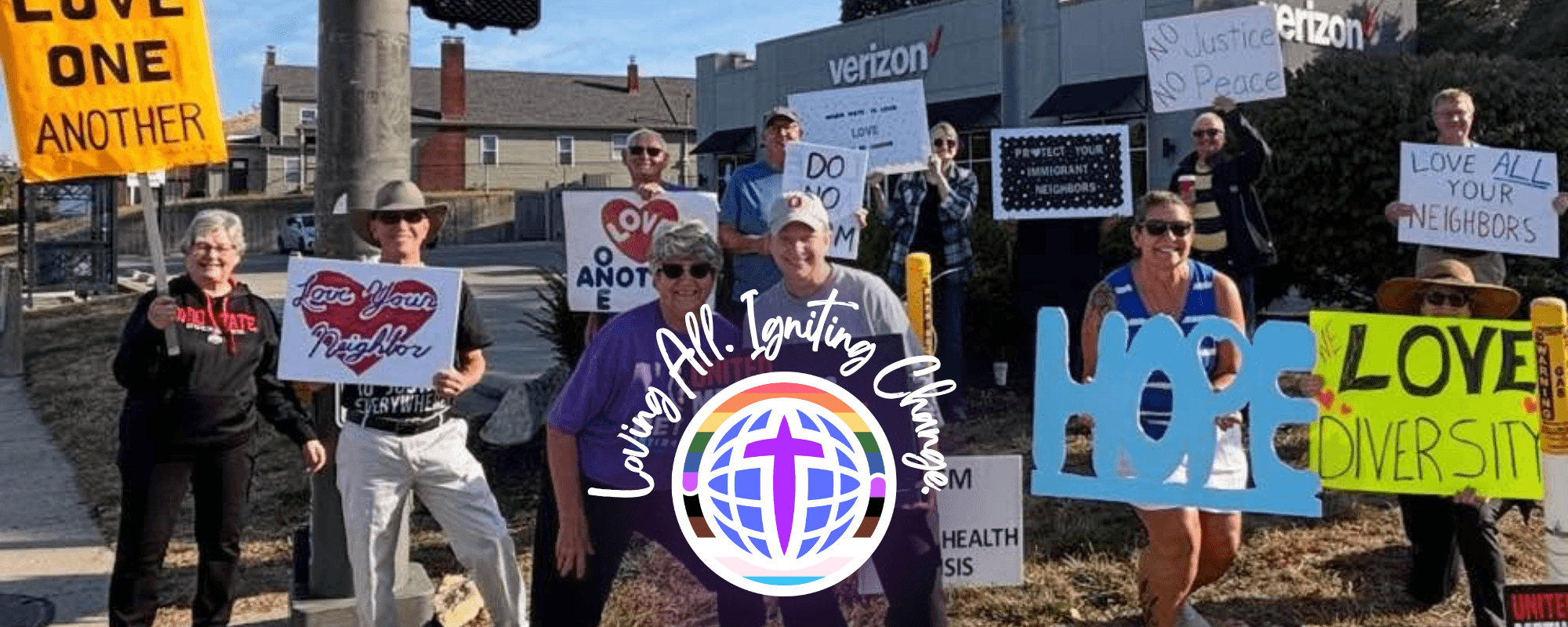 Love Fest Protest &mdash; Bethel International UMC